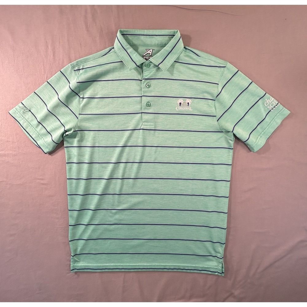 Ahead Colonial Country Club Charles Schwab Challenge Golf Polo men's‎ Small